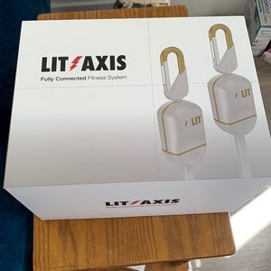 Lit Axis bluetooth exercise equipment in Pearl